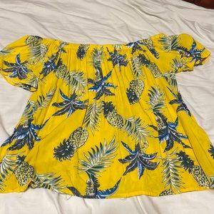 Off the shoulder top